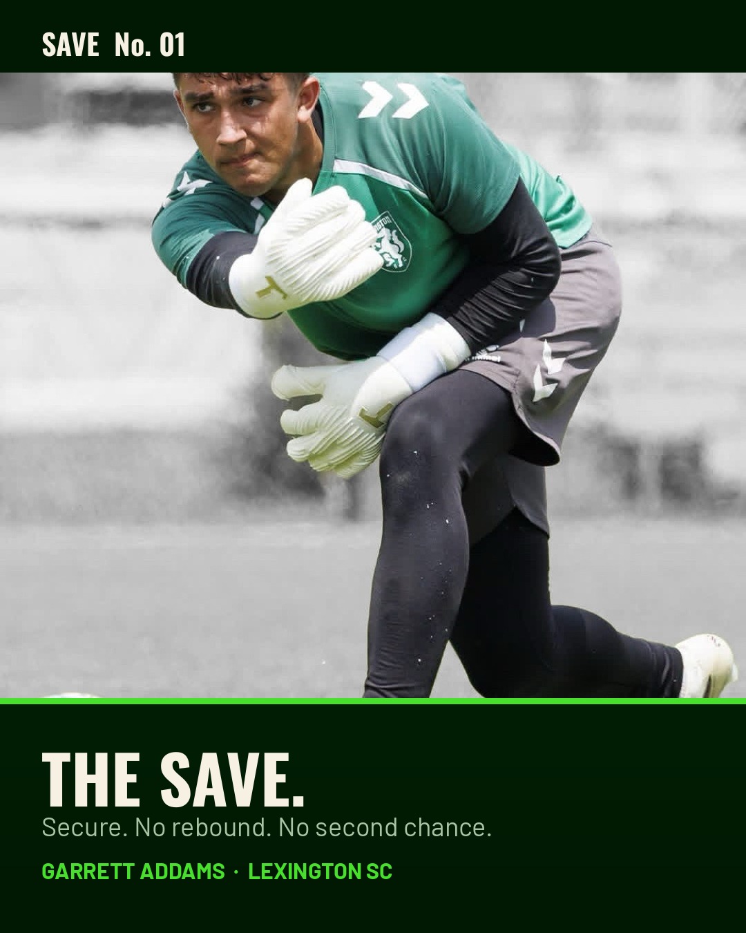 The Save No. 01 — Garrett Addams